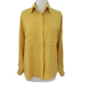 vtg 80s KBS KANSAI YAMAMOTO silk blouse sz 4